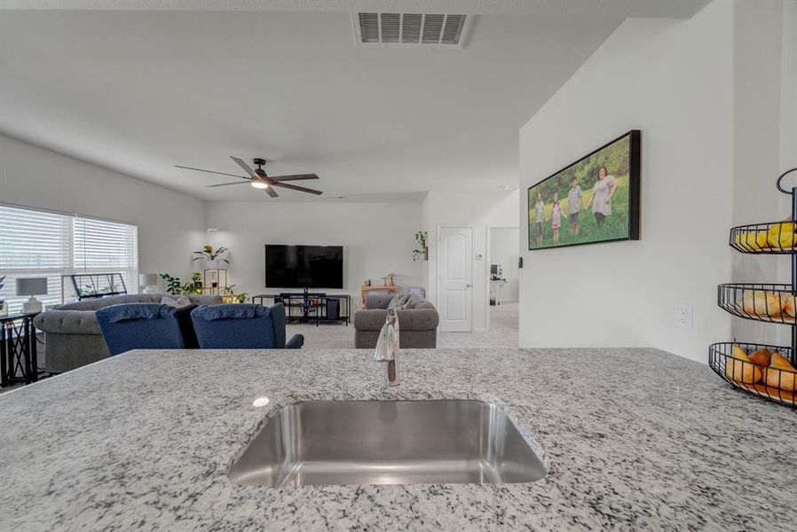 Furnished interior view inside a new home in Vista West, Fort Worth (Image 28).