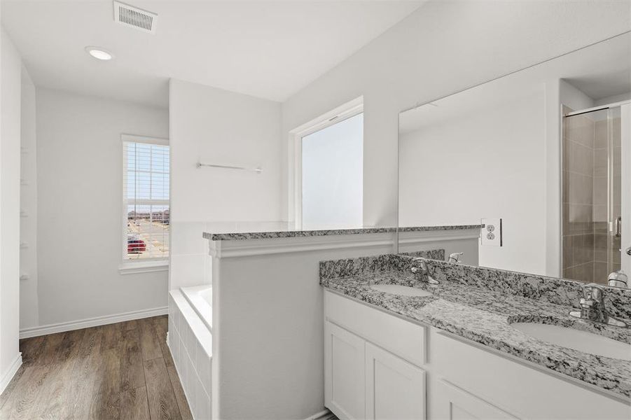 Furnished interior view inside a new home in Deer Creek, Crowley (Image 14).