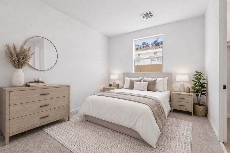 Furnished interior view inside a new home in The Grove at El Cidro, Goodyear (Image 12).