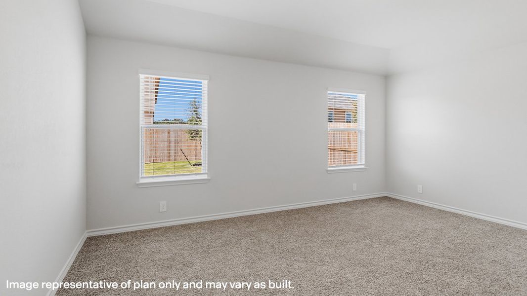 Representative unfurnished interior of a home built from the The Caden by D.R. Horton in The Birch at Spencer Ranch, Boerne (Image 18).