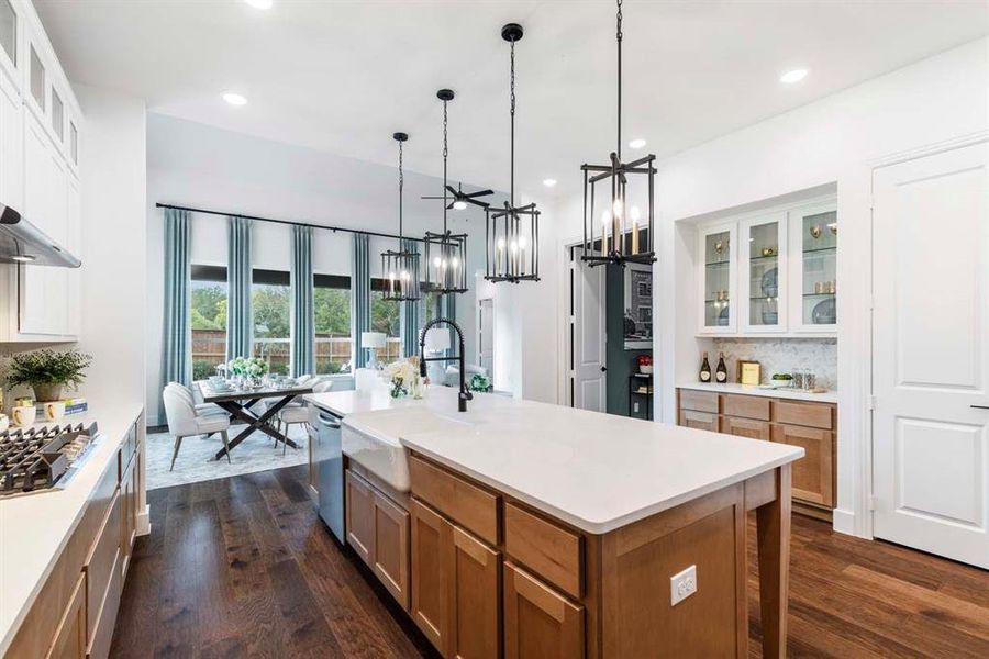 Furnished interior view inside a new home in Gateway Village - The Reserve, Denison (Image 10).