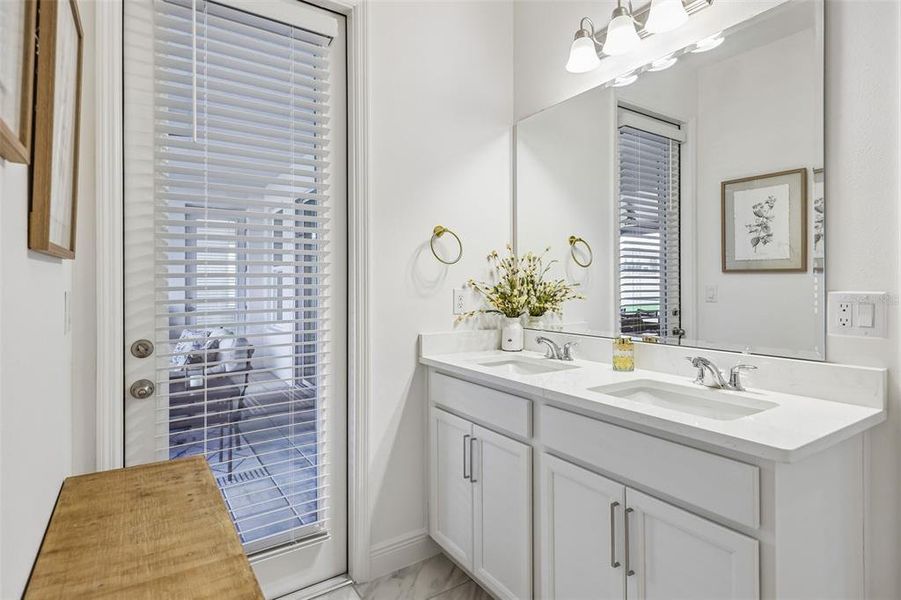 Furnished interior view inside a new home in , Mount Dora (Image 24).