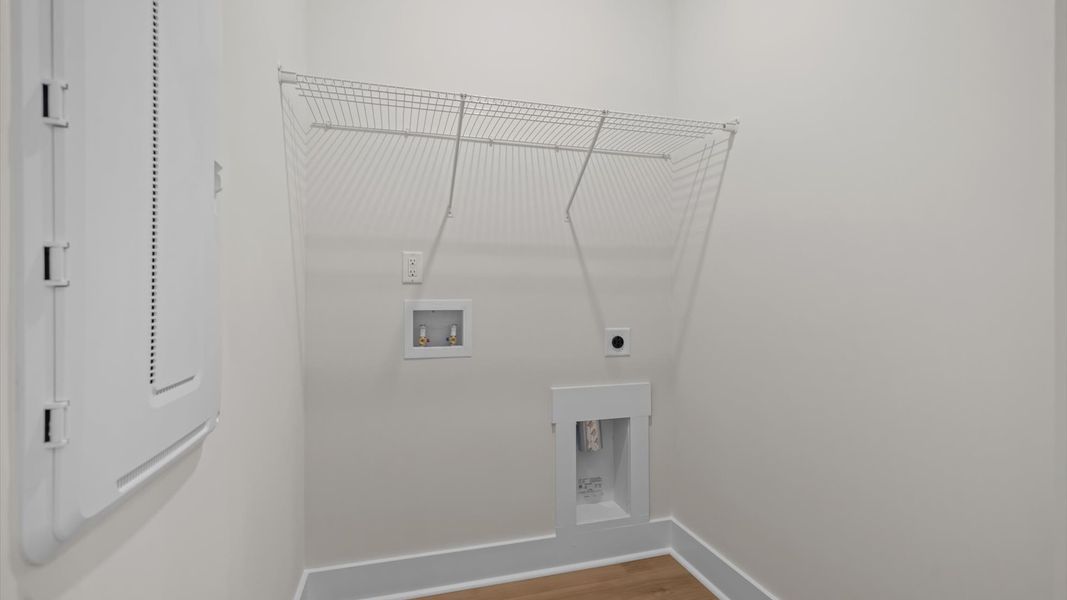 Furnished interior view inside a new home in Iris Meadows, Moore (Image 22).