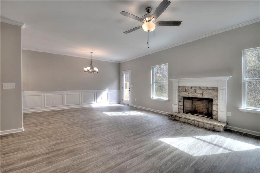 Spacious, unfurnished interior of a new home in , Cartersville (Image 15). Spacious, unfurnished interior of a new home in , Cartersville (Image 15).