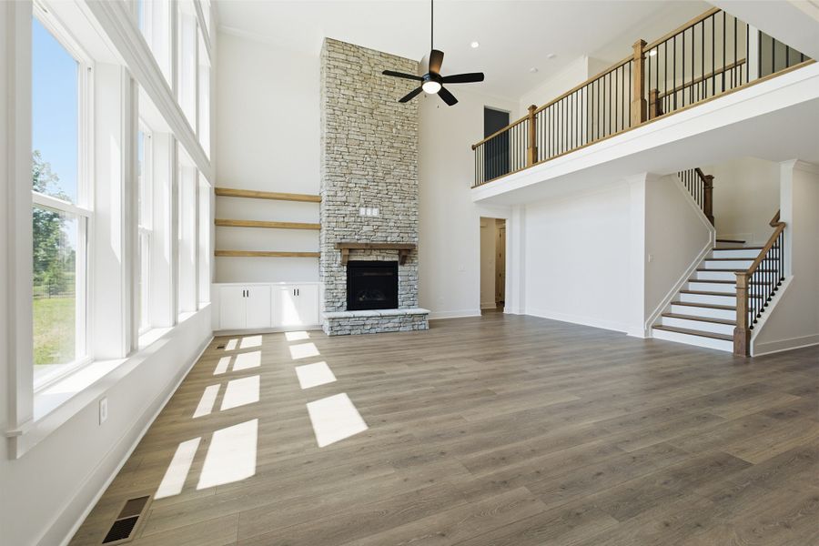 Spacious, unfurnished interior of a new home in Belvoir, Fairview (Image 27). Spacious, unfurnished interior of a new home in Belvoir, Fairview (Image 27).