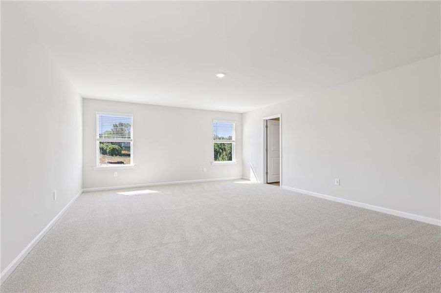 Spacious, unfurnished interior of a new home in Preserve at Mountain Creek, Pendergrass (Image 32).
