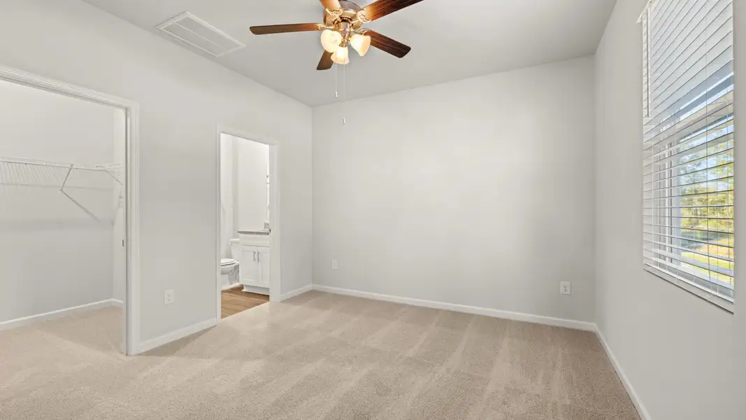 Representative unfurnished interior of a home built from the Sullivan by D.R. Horton in Highland Hills, Graniteville (Image 15). Representative unfurnished interior of a home built from the Sullivan by D.R. Horton in Highland Hills, Graniteville (Image 15).