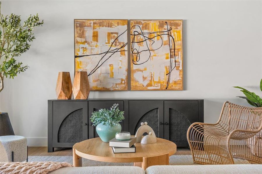 Close-up of interior finishes inside a home in , Orlando (Image 22).