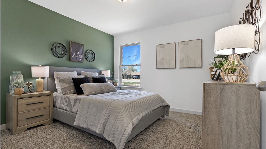 Representative furnished interior of a home built from the The Kingston by D.R. Horton in Everest Heights, Lubbock (Image 13).