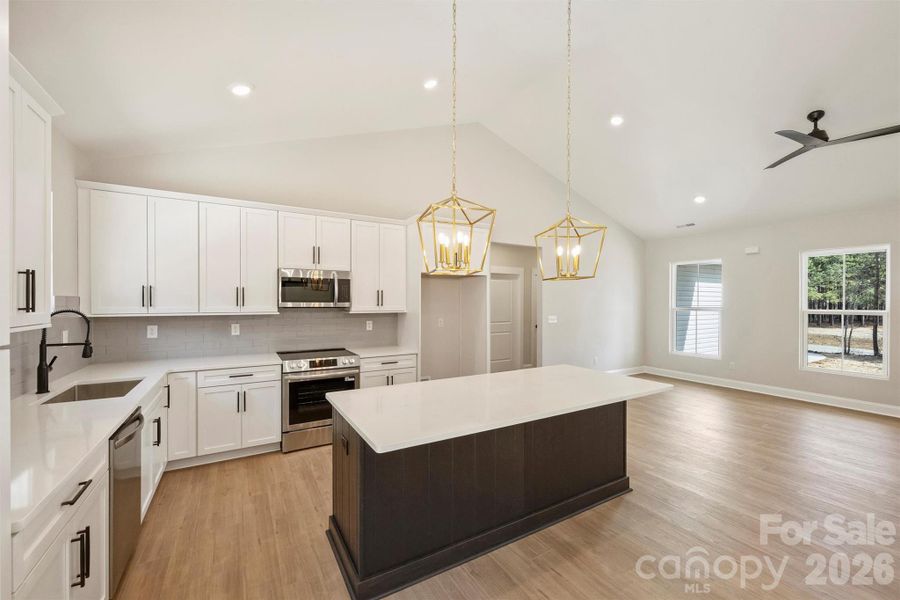 Furnished interior view inside a new home in , Lincolnton (Image 12).