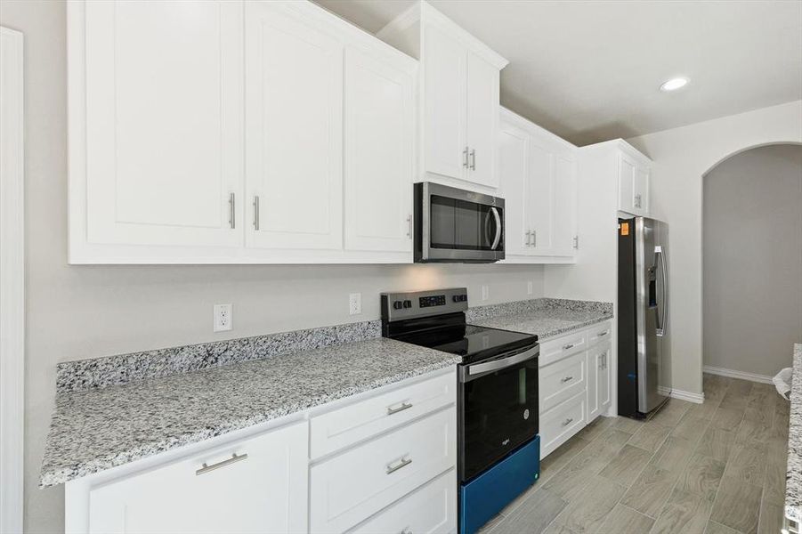 Furnished interior view inside a new home in , Bridgeport (Image 15).
