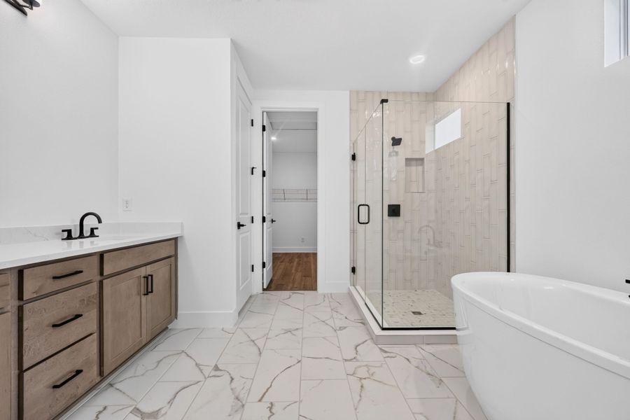 Representative furnished interior of a home built from the Jupiter by William Ryan Homes in Tamarack at Two Rivers, Zephyrhills (Image 13).