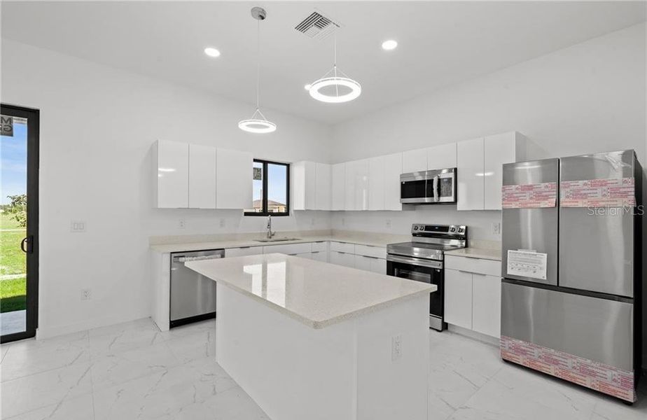 Furnished interior view inside a new home in , Cape Coral (Image 8).