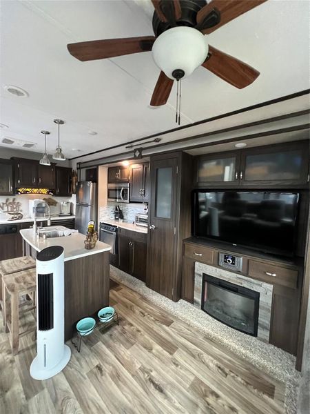 Furnished interior view inside a new home in , Okeechobee (Image 8).