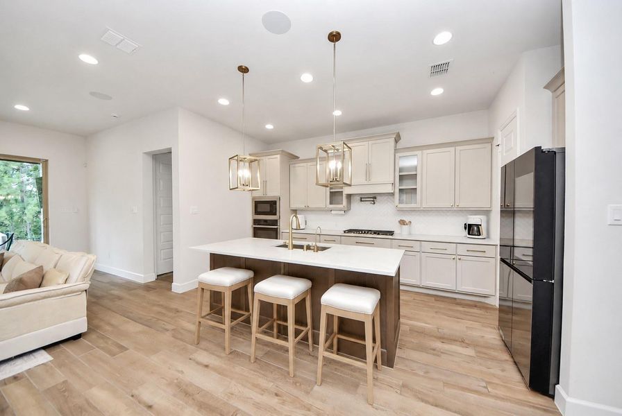 Furnished interior view inside a new home in , Magnolia (Image 13).