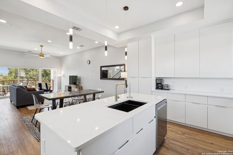 Furnished interior view inside a new home in , San Antonio (Image 11).