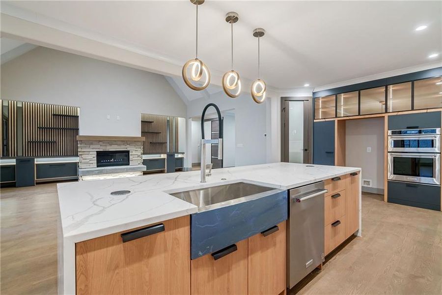 Furnished interior view inside a new home in , Sugar Hill (Image 31).