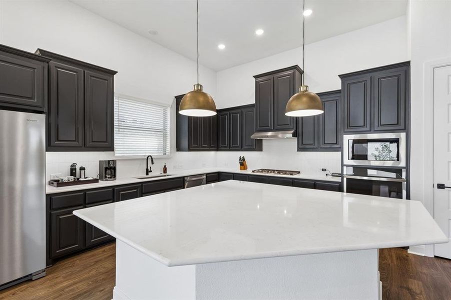 Furnished interior view inside a new home in , Fort Worth (Image 10).