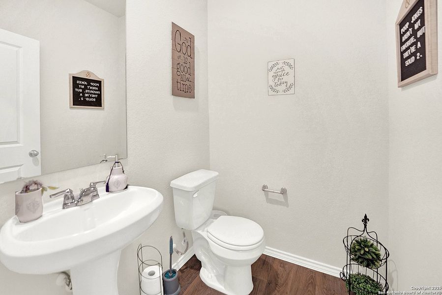 Furnished interior view inside a new home in The Links at River Bend, Floresville (Image 6).