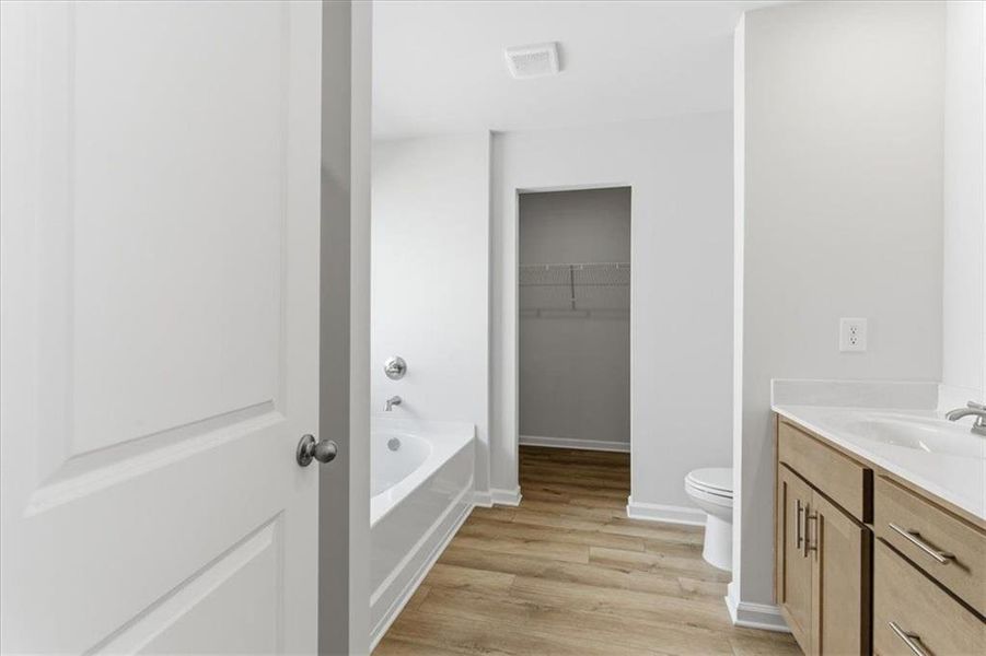 Furnished interior view inside a new home in , Canton (Image 7).