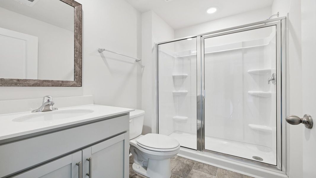 Furnished interior view inside a new home in Lakestone, Woodruff (Image 11).