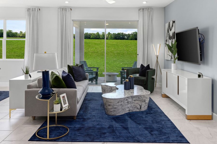 Representative furnished interior of a home built from the Gateway by Mattamy Homes in Crosswind Ranch, Parrish (Image 10).