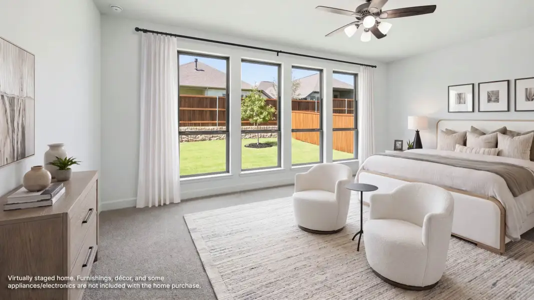 Furnished interior view inside a new home in Eliana, McKinney (Image 7).