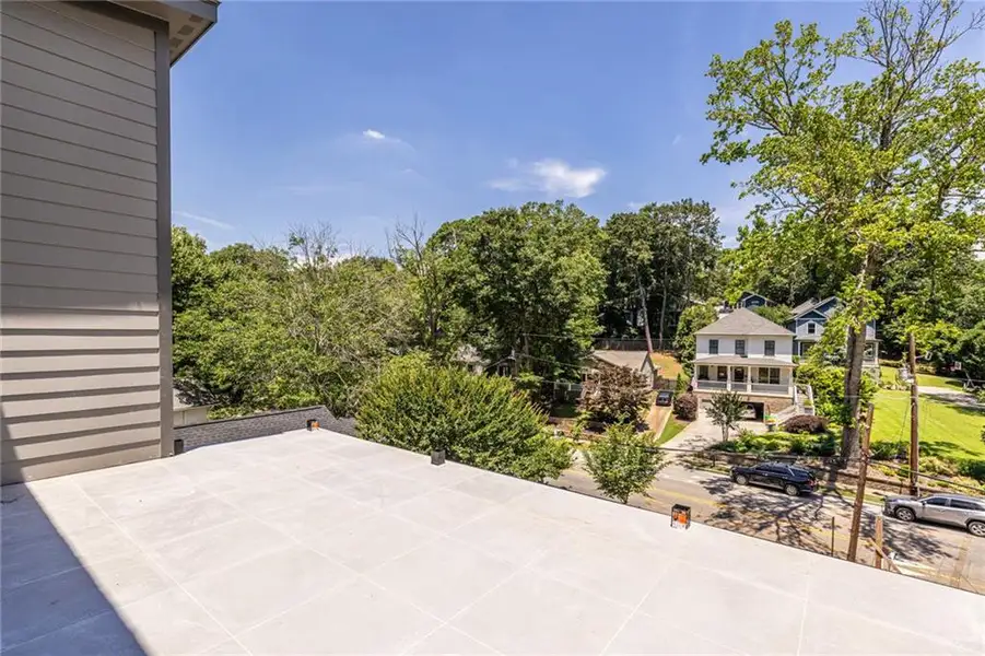 Exterior details and patio area of a home in , Atlanta (Image 3).