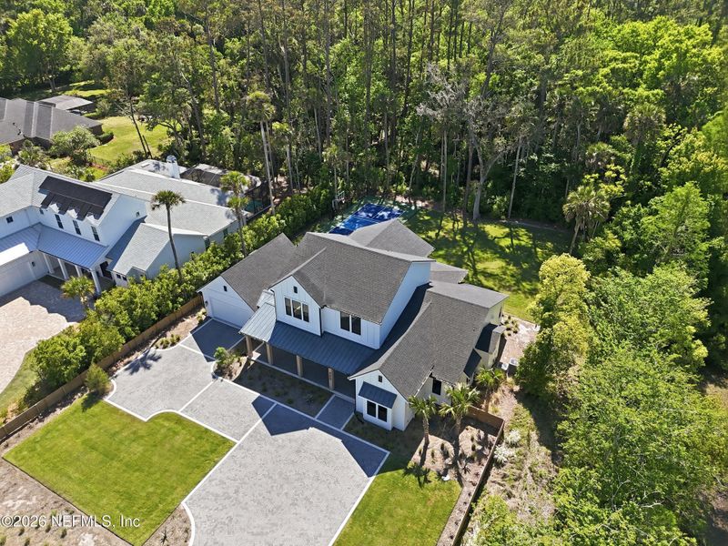 Front exterior of a new home in , Ponte Vedra Beach, FL, highlighting curb appeal (Image 32).
