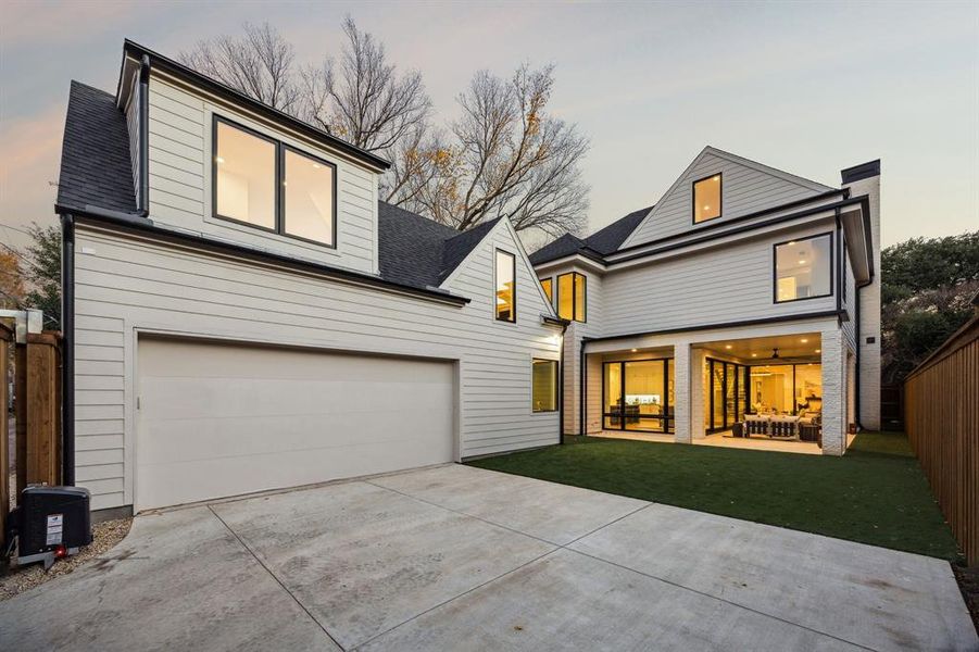 Front exterior of a new home in , University Park, TX, highlighting curb appeal (Image 26).