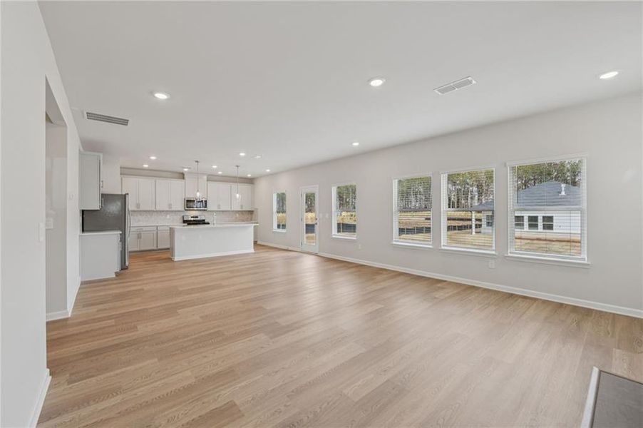 Spacious, unfurnished interior of a new home in Parkside at Grayson, Grayson (Image 42).