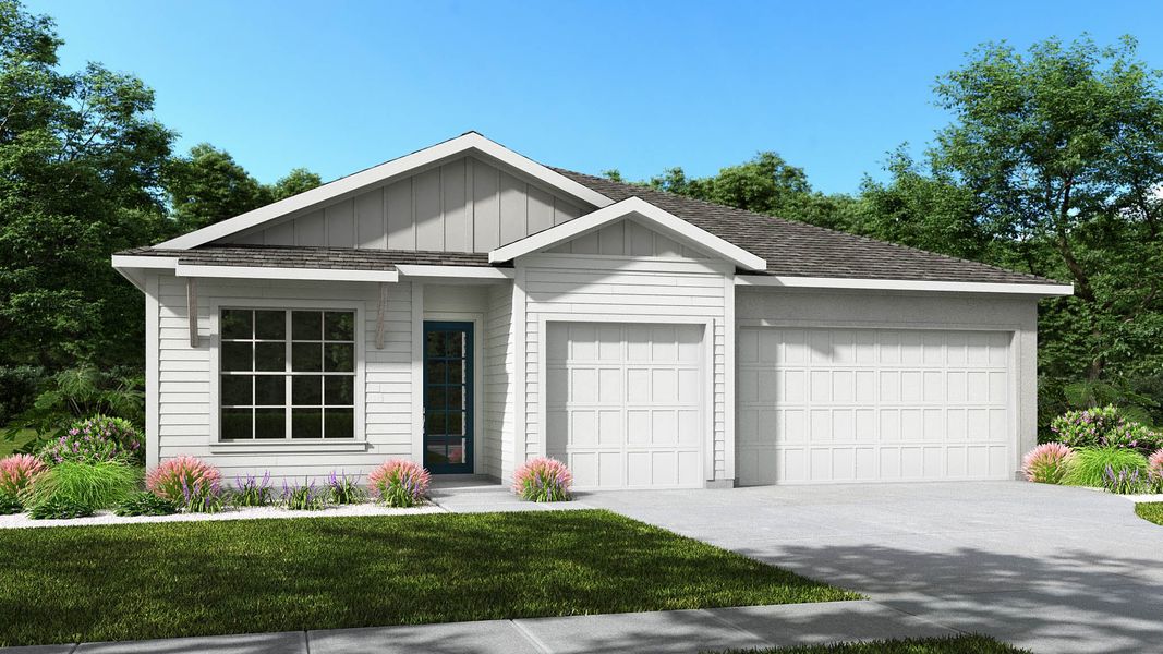 Representative exterior photo of a completed home built from the 2778F by Perry Homes in Mandarin Grove, Palmetto, FL (Image 4).