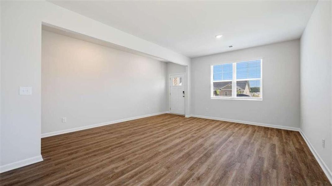 Spacious, unfurnished interior of a new home in The Reserve at Calcutta, Stockbridge (Image 24). Spacious, unfurnished interior of a new home in The Reserve at Calcutta, Stockbridge (Image 24).
