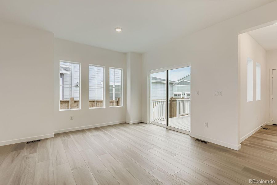 Spacious, unfurnished interior of a new home in Eastcreek Farm: Paired Homes, Thornton (Image 10).