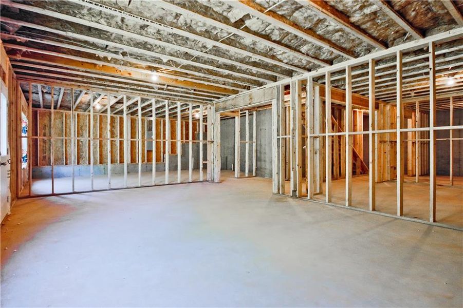 In-progress construction of a new home in Clark Farms, Flowery Branch, GA (Image 46). In-progress construction of a new home in Clark Farms, Flowery Branch, GA (Image 46).