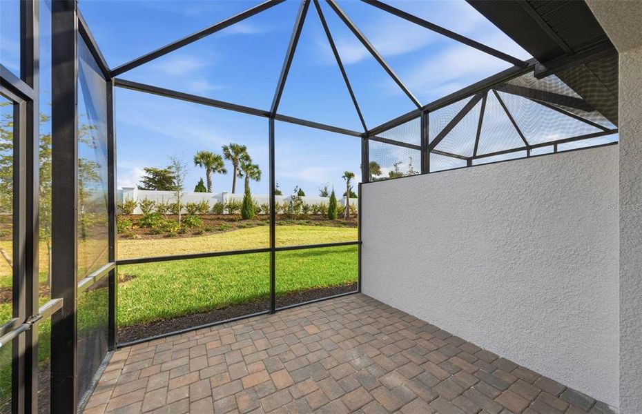 Exterior details and patio area of a home in Talon Preserve on Palmer Ranch, Nokomis (Image 23).