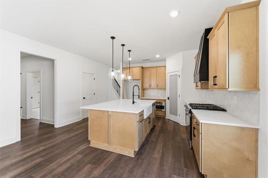 Furnished interior view inside a new home in , Emerson (Image 10). Furnished interior view inside a new home in , Emerson (Image 10).