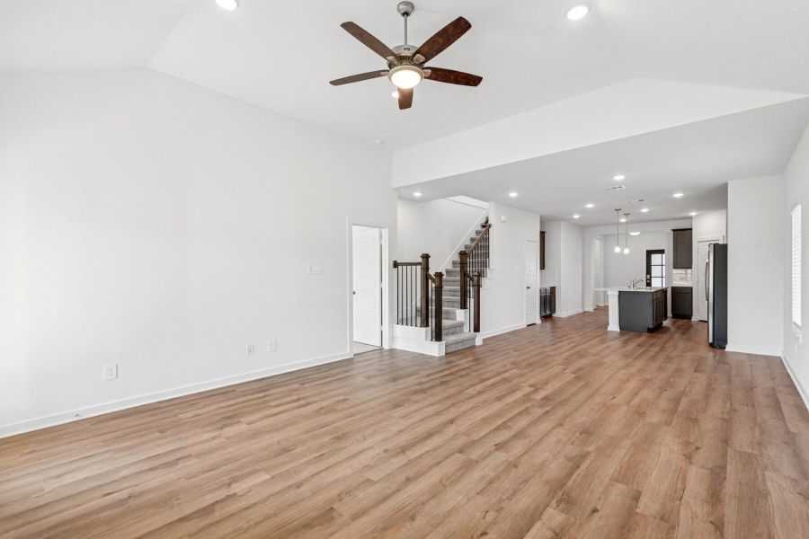 Spacious, unfurnished interior of a new home in Pinewood at Grand Texas, New Caney (Image 22).