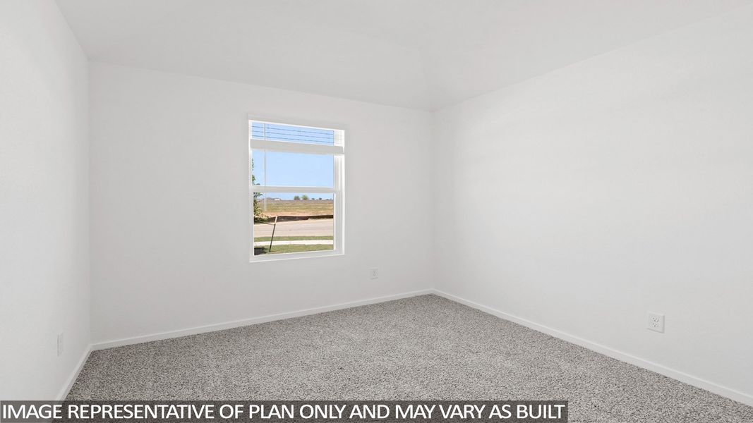 Representative unfurnished interior of a home built from the Camden by D.R. Horton in Sunterra Lakes, Brookshire (Image 13).