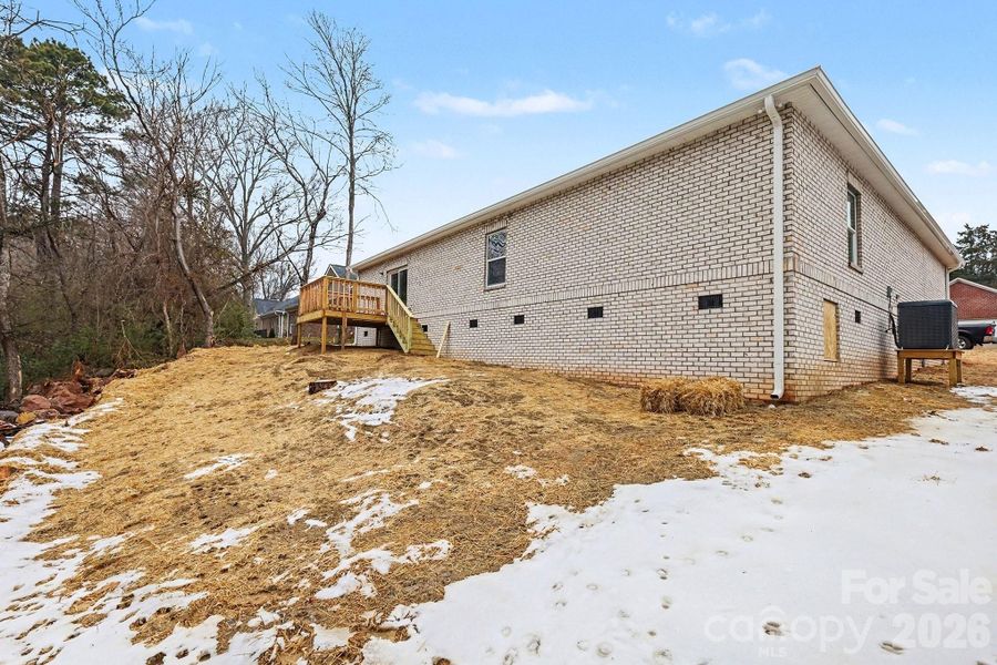 Exterior details and patio area of a home in , York (Image 23).