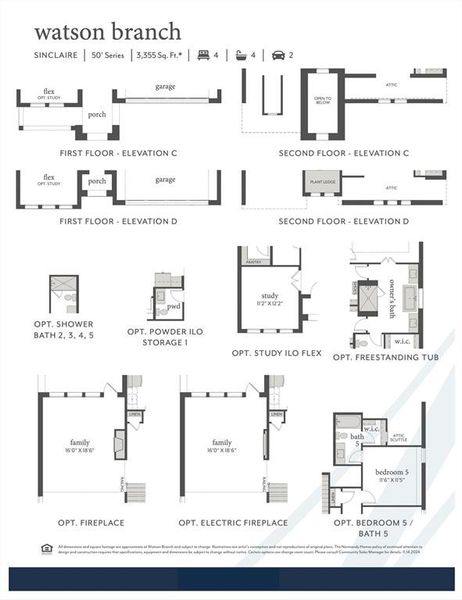 This fantastic home offers elevation C, the optional study, 5th bed & bath plus so much more!