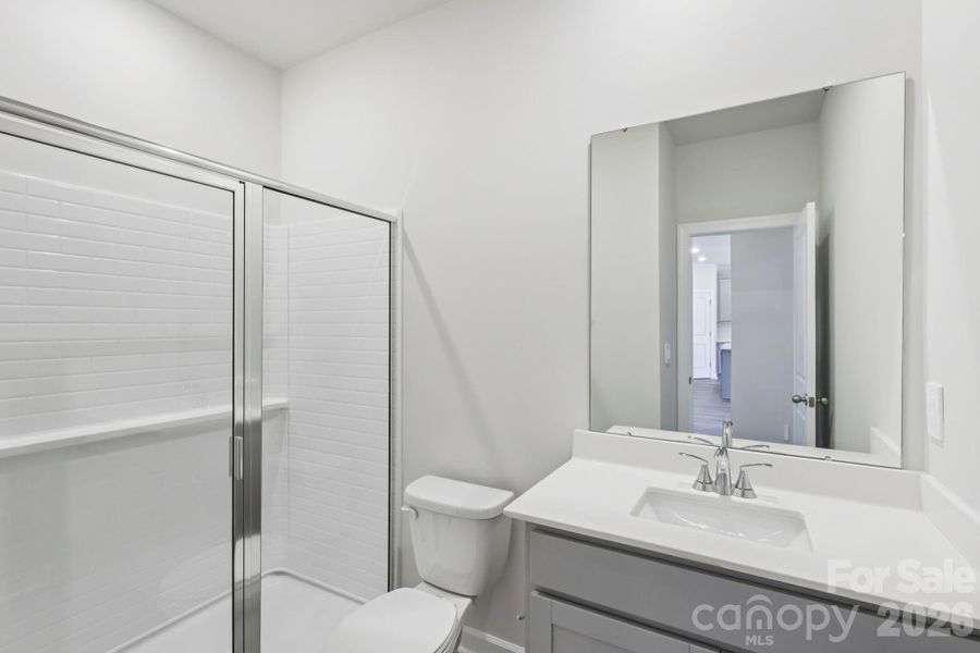 Furnished interior view inside a new home in Harper Landing, Stanley (Image 5).