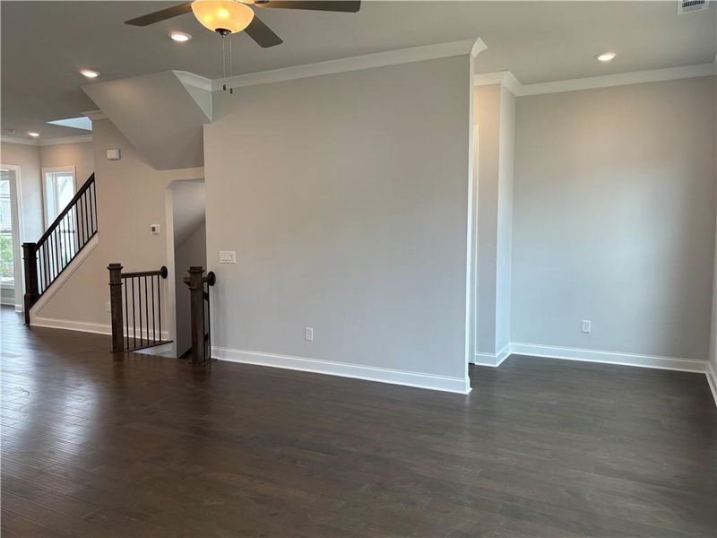 Spacious, unfurnished interior of a new home in Brackley Single Family, Cumming (Image 55).