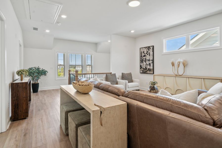 Representative furnished interior of a home built from the The Hickory by The Providence Group in Promenade at Sawnee Village, Cumming (Image 34).