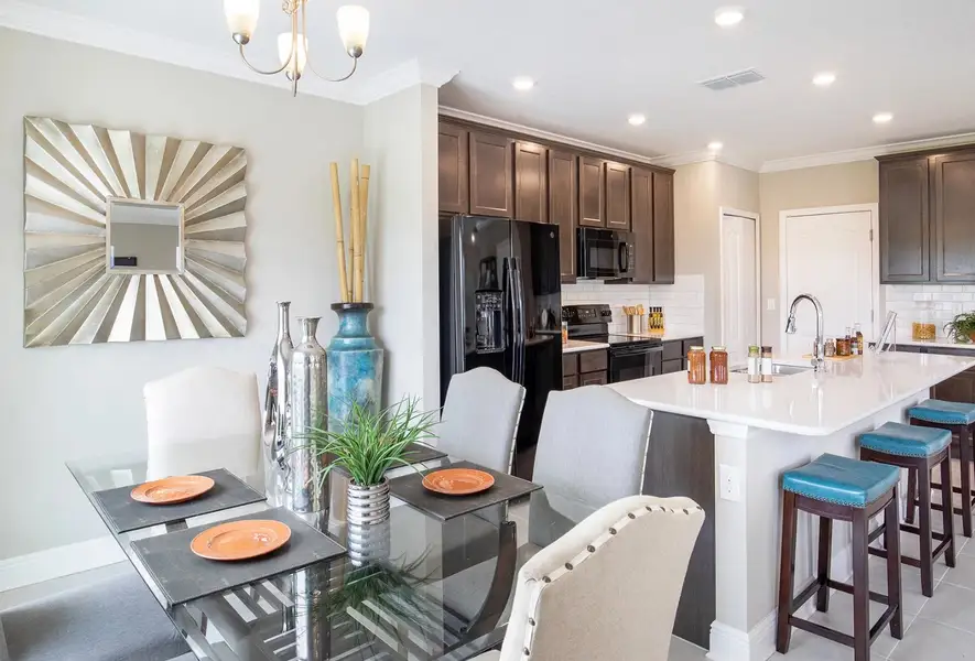 Furnished interior view inside a new home in Deland, Deland (Image 4).