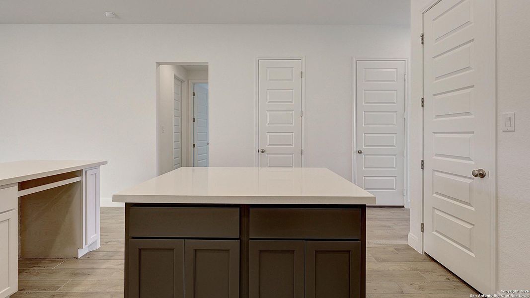 Furnished interior view inside a new home in Kallison Ranch, San Antonio (Image 10). Furnished interior view inside a new home in Kallison Ranch, San Antonio (Image 10).