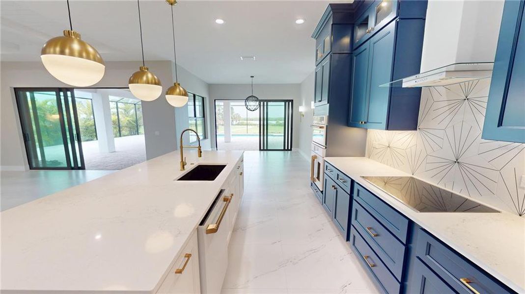 Furnished interior view inside a new home in , Punta Gorda (Image 9).