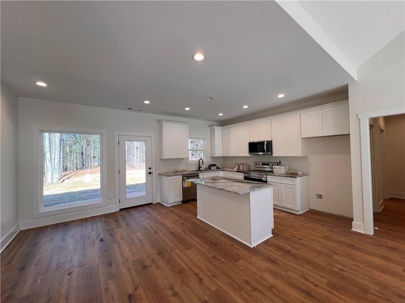 Furnished interior view inside a new home in , Dahlonega (Image 4).