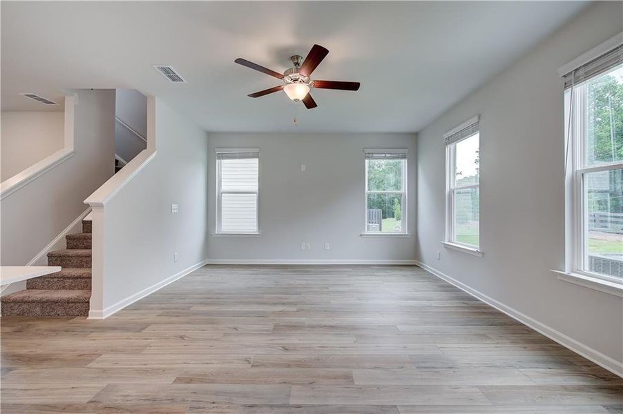 Spacious, unfurnished interior of a new home in Auburn Ridge, Riverdale (Image 18). Spacious, unfurnished interior of a new home in Auburn Ridge, Riverdale (Image 18).