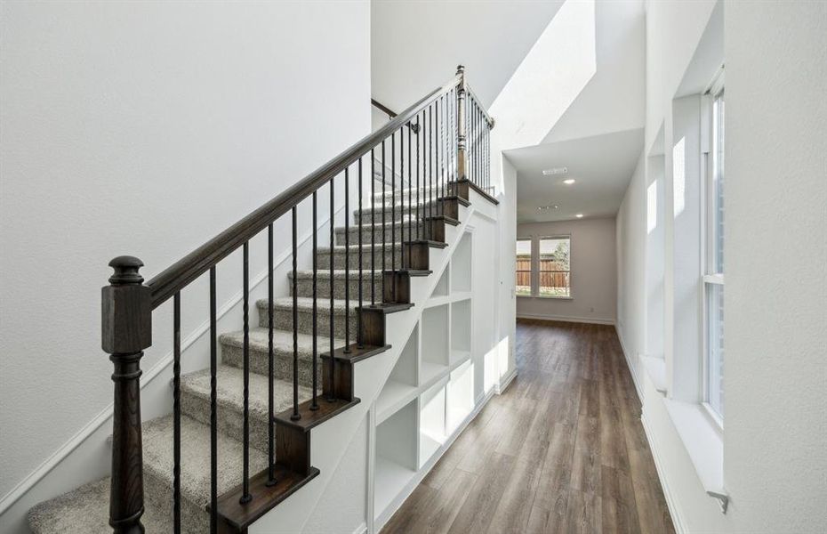 Welcoming entry way *real home pictured